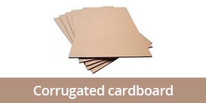 corrugated cardboard